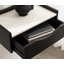 Benning Poplar Floating Shelf with Drawer-94320015