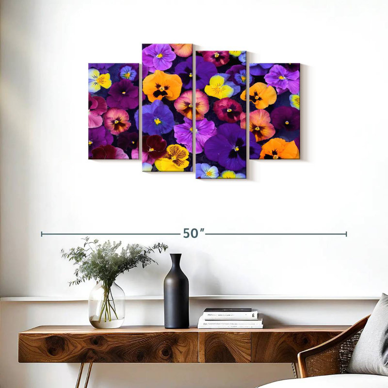 Couleurs Harnek Pansy, H 22 po x l 36 po