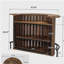 Élégante table de bar, armoire de bar en forme d'arc, table basse