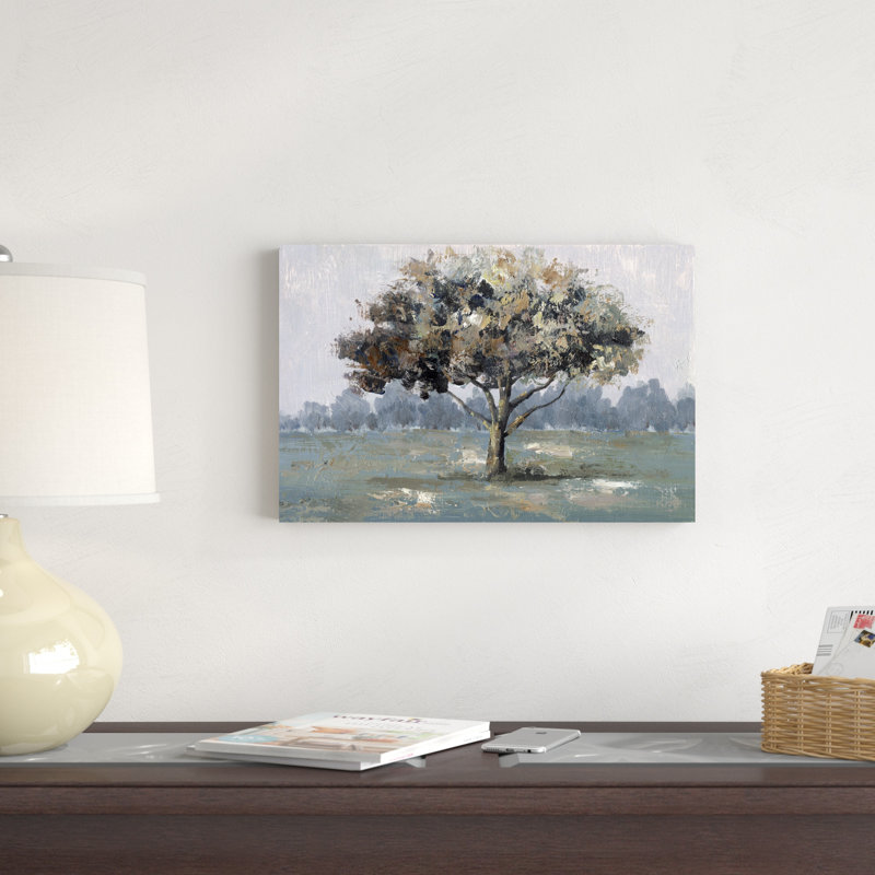" Painted Tree ", 12" H x 18" W