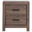 Table de chevet 2 tiroirs Brantford-889913784