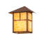 Seneca "T" Mission 1 - Light Outdoor Wall Lantern