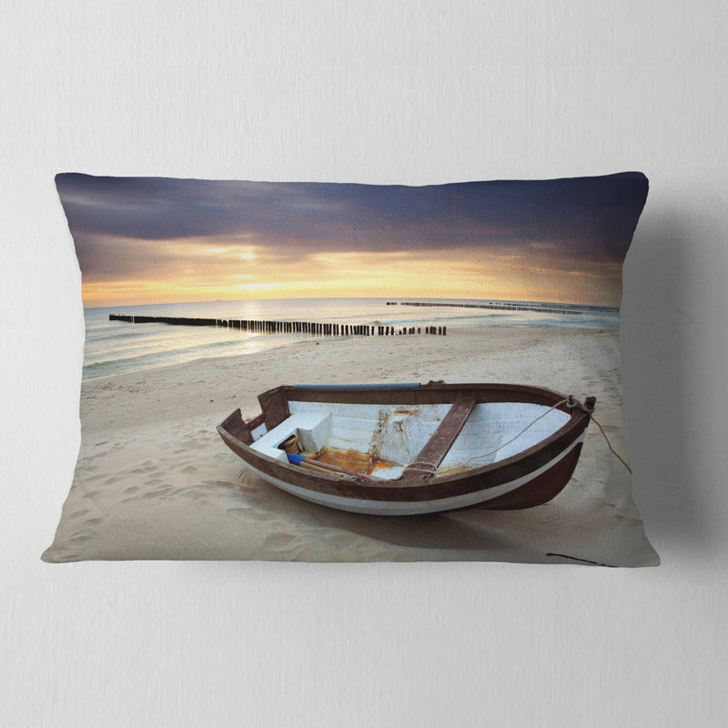 Coussin lombaire en mer de plage magnifique