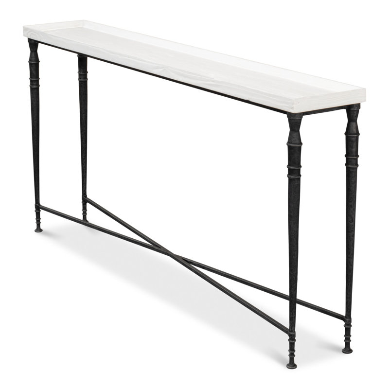Nathaniel Solid Wood Console Table, 30" H x 80" W x 12" D