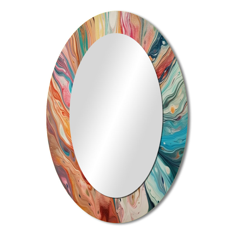 Miroir mural Teal, 36 po x 24 po