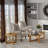 3 Piece Living Room Table Set Coffee Table Set-1961750544