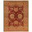 Hand-Knotted High-Quality Red and Gold Area Rug