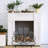 Montrece Peacock Metal Fireplace Screen