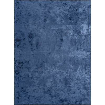 Rapture Blue Abstract Luxury Area Rug