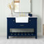 Meuble-lavabo simple 48 po avec dosseret Pelaghia-57367806