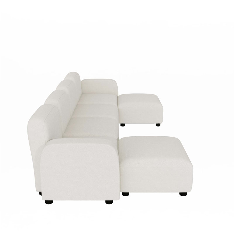 Velvet Modular Sectional Sofa