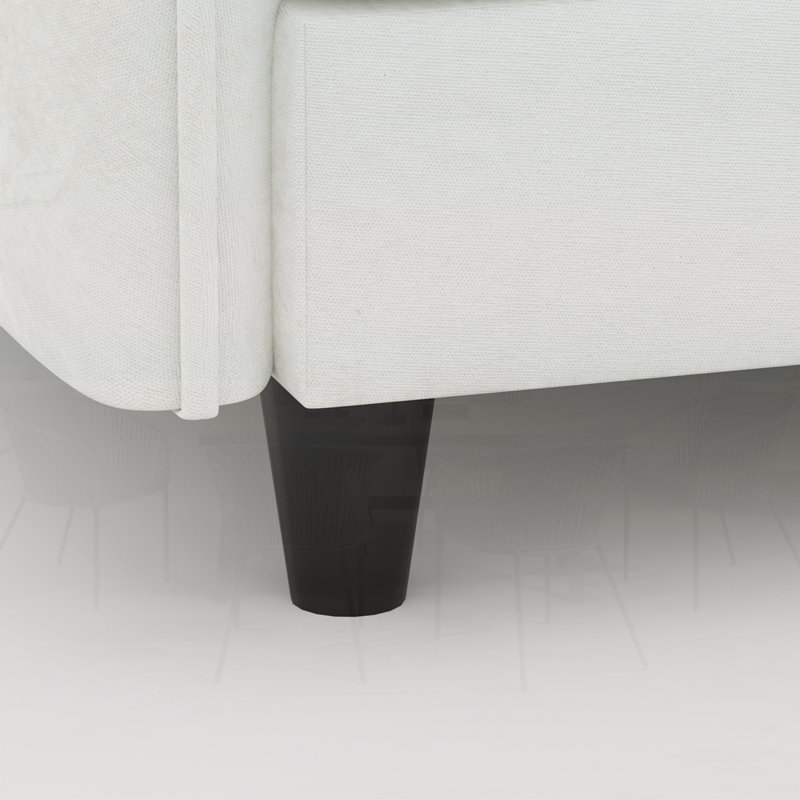 Canapés en U avec repose-pieds mobile, Beige