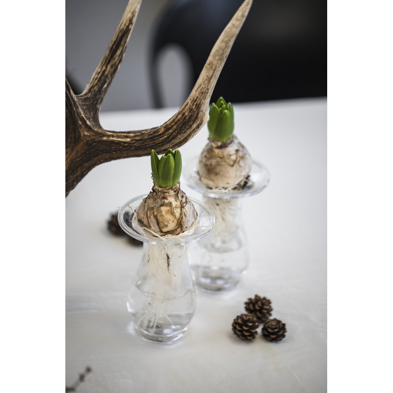 Old English Handmade Glass Table Vase