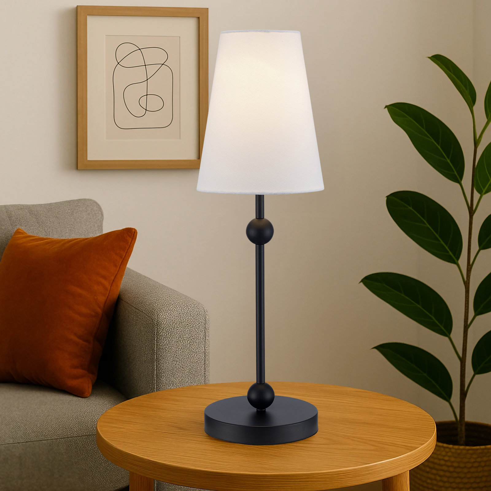 Ibis Table Lamp, Black