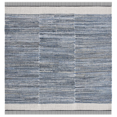 Tapis bleu / ivoire Colmar