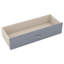 Lit plateforme double avec tiroirs et tablettes de rangement-993853046