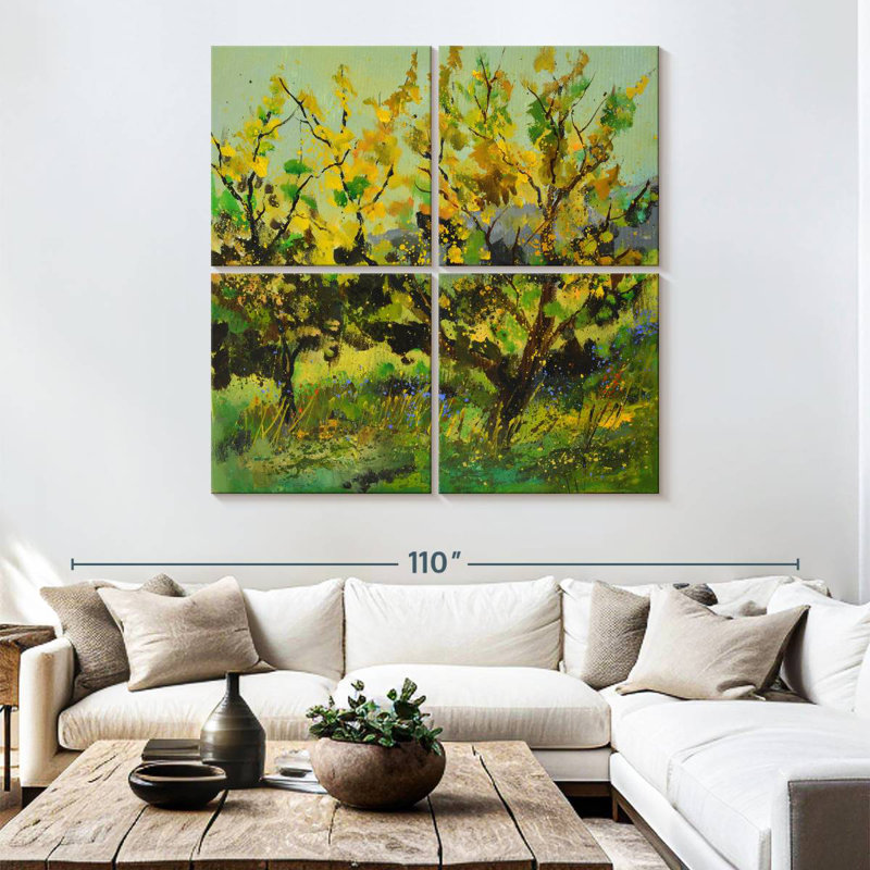 Arbres d'été Avery, H 74 po x l 74 po