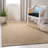 Martha Stewart Sisal/Jute Solid Color Rug in Brown-1960190057