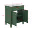 Meuble-lavabo 30 po avec lavabo en céramique-1023381275