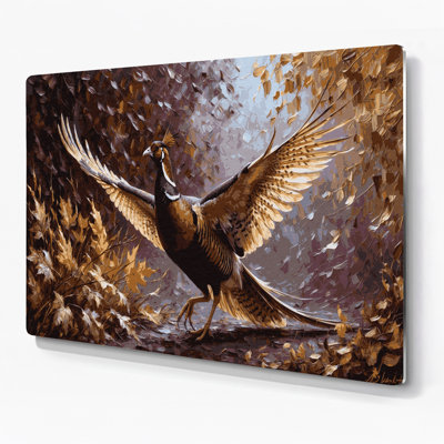 Art mural en métal oiseaux