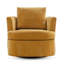 Fauteuil demi-tonneau pivotant rembourré Blendia-1298665013