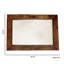 Cicero Wood Rectangle Wall Mirror