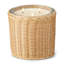 Tulia Wicker Uzes Tuberose Scented Jar Candle