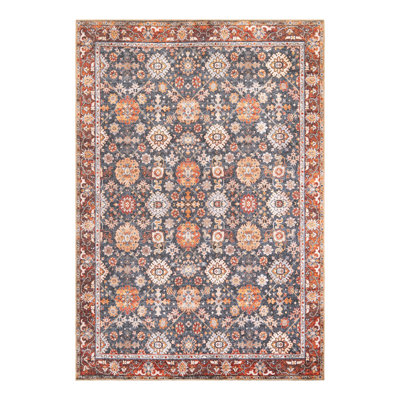 Mackenson Performance Chenille Floral Indoor Rug