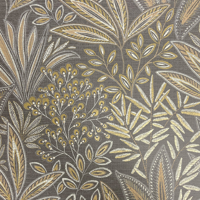 Cliffo 10.5m x 52cm Textured Non-Pasted Wallpaper Roll, Brown