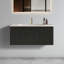 Meuble-lavabo autoportant ou mural avec lavabo Rackard
