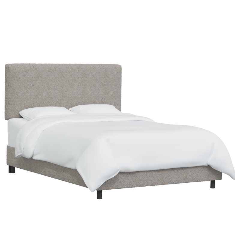 Lit tapissier Eisley, Simple, Classic Elephant Boucle