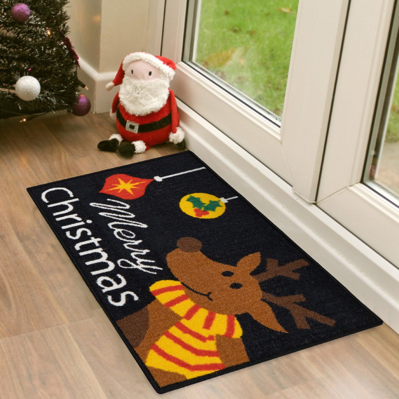 Non-Slip Christmas Indoor Doormat