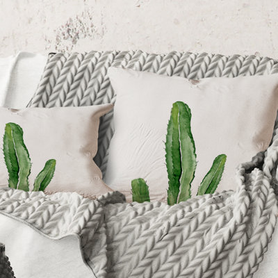 Floral Throw Pillow