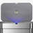 simplehuman 58L rectangular sensor can with voice and motion control, brushed stainless steel