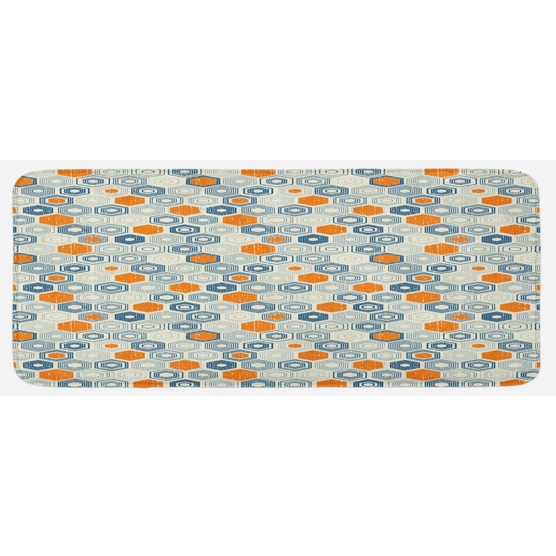 Tapis de cuisine grunge