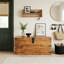 Balic Solid Wood Solid Coffee Table with Storage