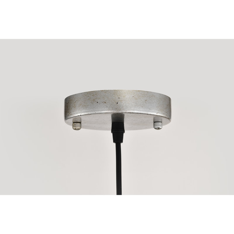 Luminaire suspendu en cristal Telder, Argent