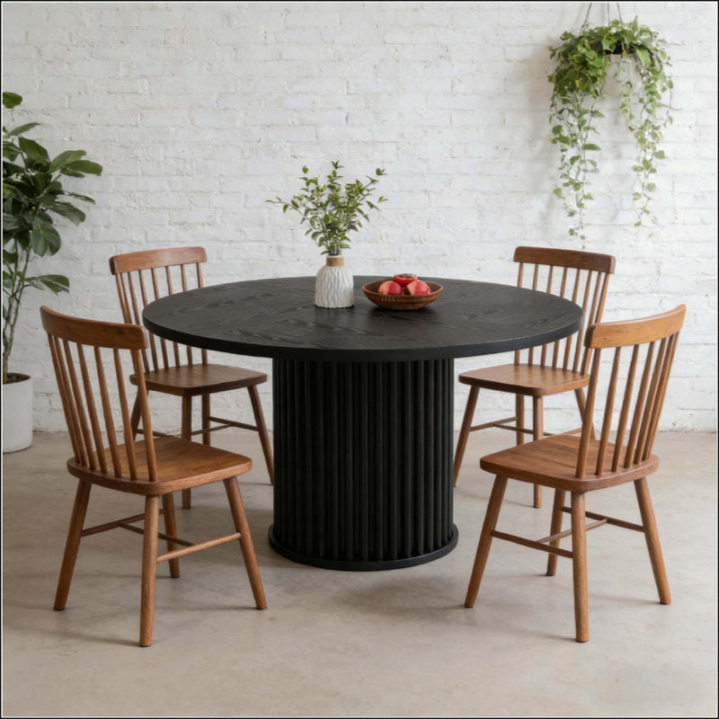 Rustic Table,Wood Kitchen Table,Round Dining Table,Conference Table