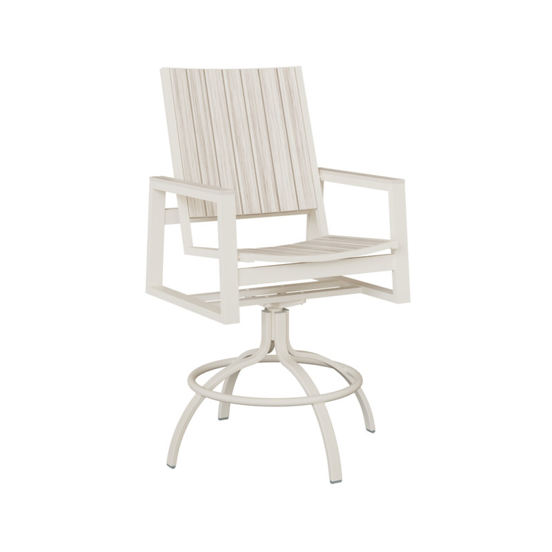 Chaise de bar Delainah, Coquillage