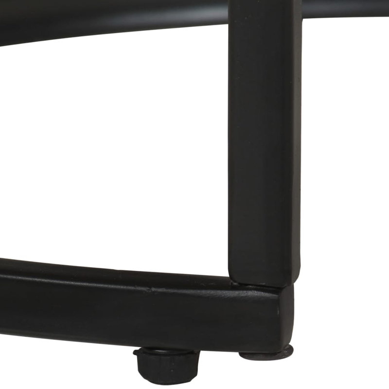 Ivaldo Frame 2 Nesting Tables Coffee Table, Brown