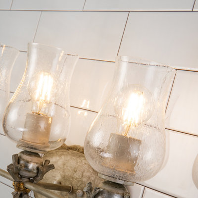 Trellis 3-Light Vanity In Bone