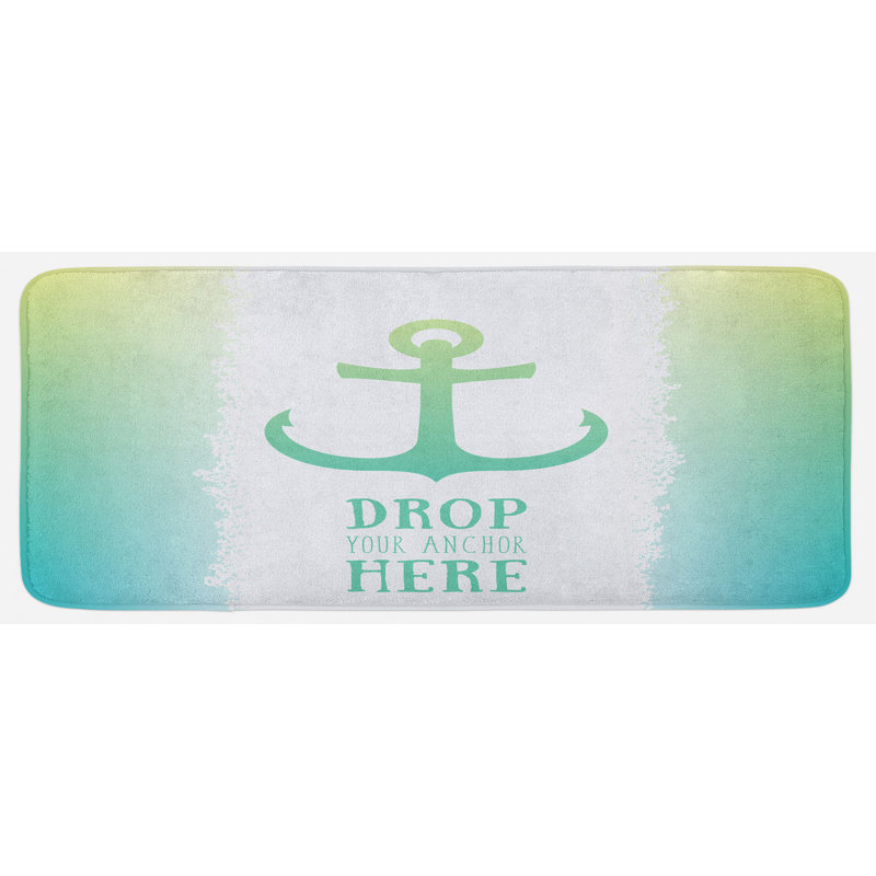 Tapis de cuisine nautique