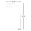 Lampe sur pied arquée 78,4 po Pantin-697817708