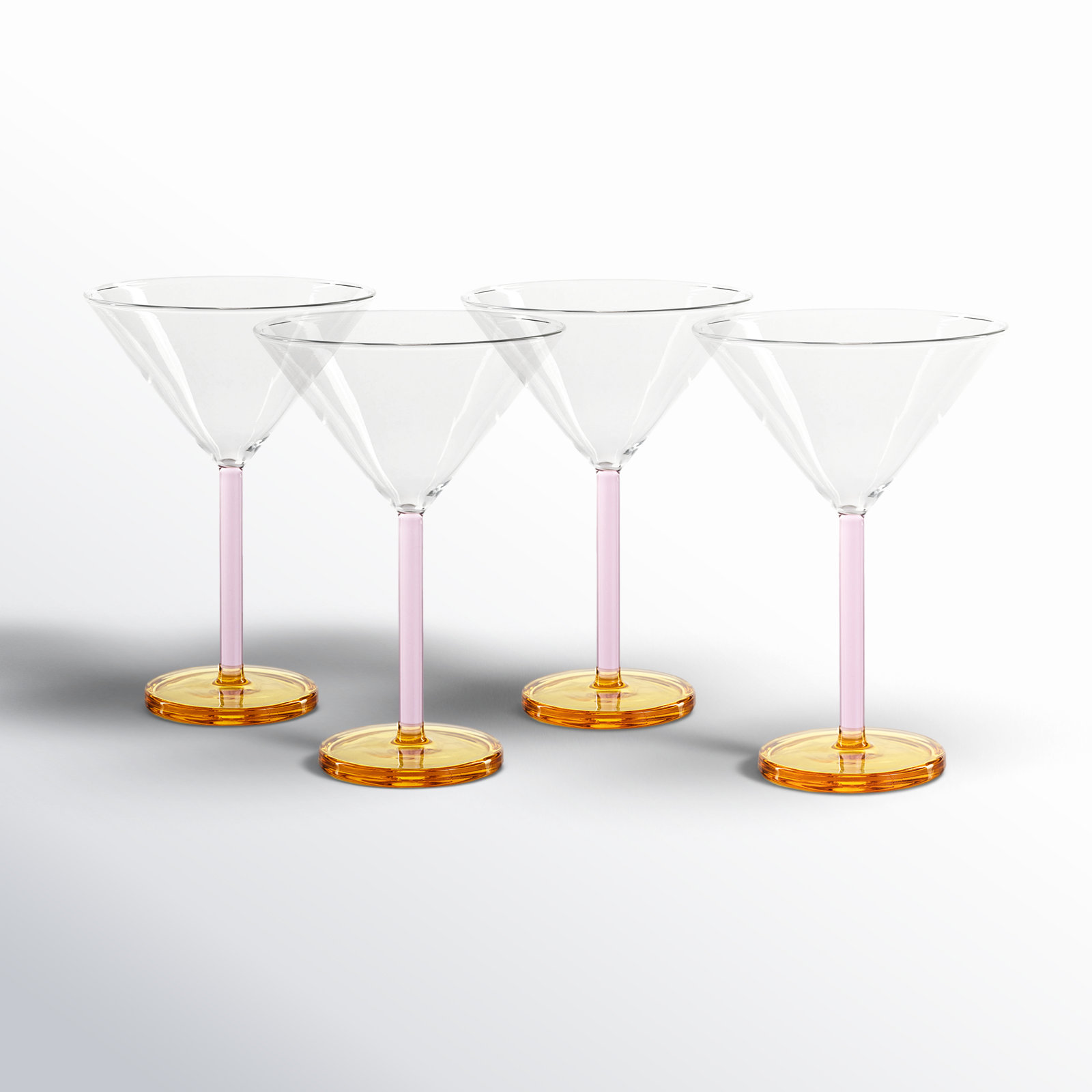 Latitude Run® Vireo 4-Piece Martini Glass Set | Joss & Main