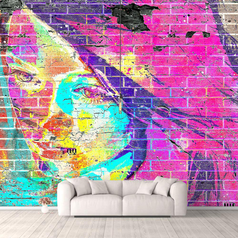 Peinture murale vibrante Graffi Street Paint, L 5,5 pi x L 8 pi