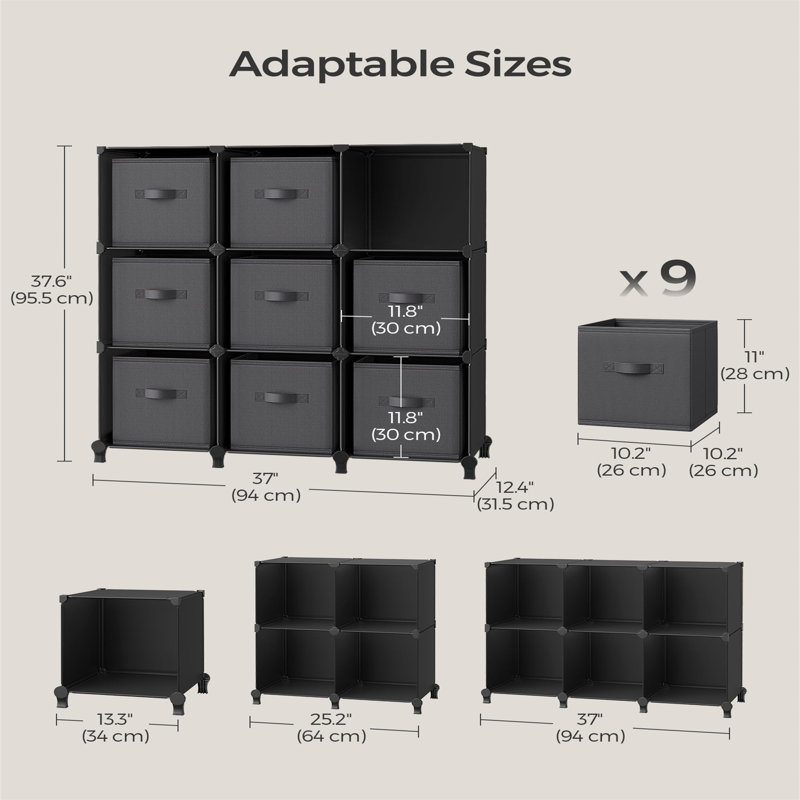 Trost 9 Drawer Double Dresser