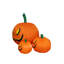 Décoration de jardin gonflable citrouille-lanterne gonflable de 4 pieds de haut Happy Halloween