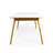 Golbahar Extendable Solid Wood Base Dining Table-26128411