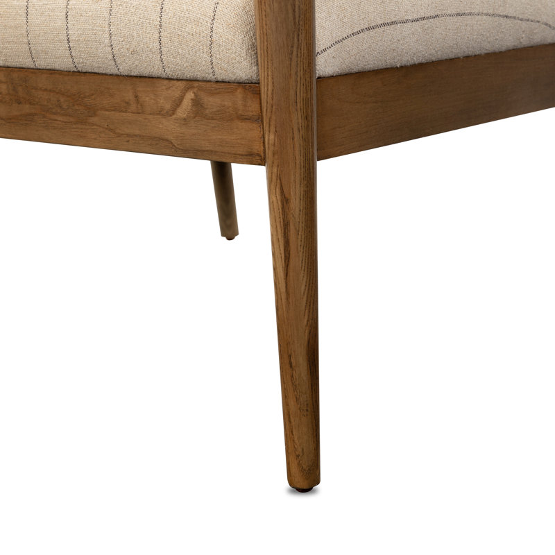 Demi Chair, Lavon Flint Linen Blend