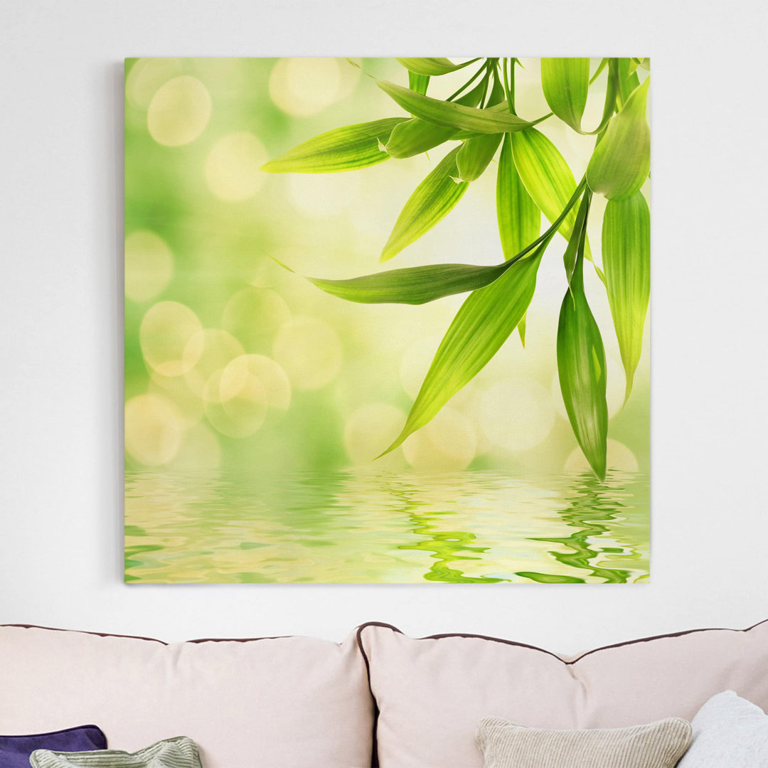 Leinwandbild Green Ambiance I